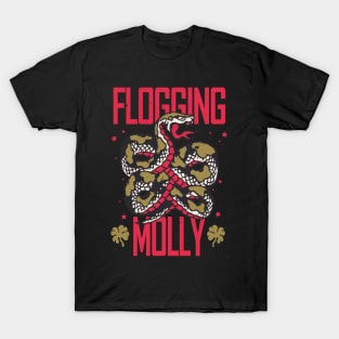 Flogging Molly Celtic punk band T-Shirt